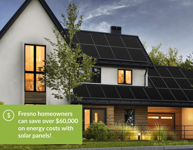 How much homeowners in Fresno can save installing solar panels